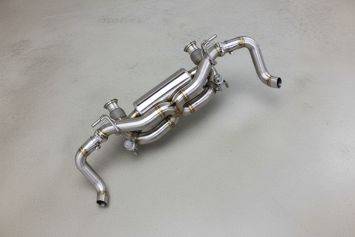 Audi R8 Type 4S Stainless Steel Valved Catback Exhaust System
