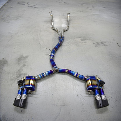 AUDI RS5 B9 VALVED TITANIUM EXHAUST SYSTEM