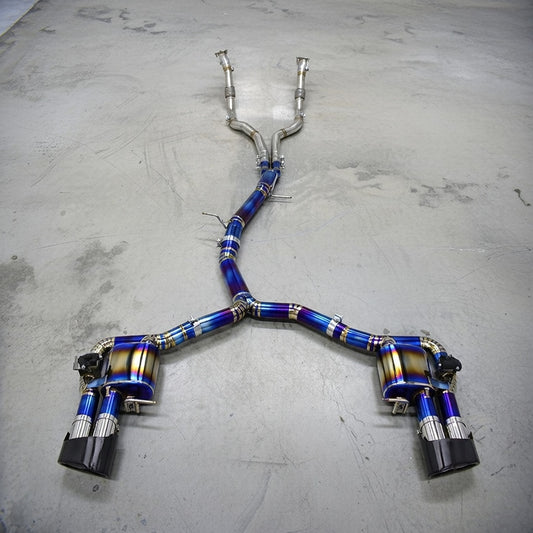 AUDI RS5 B9 VALVED TITANIUM EXHAUST SYSTEM
