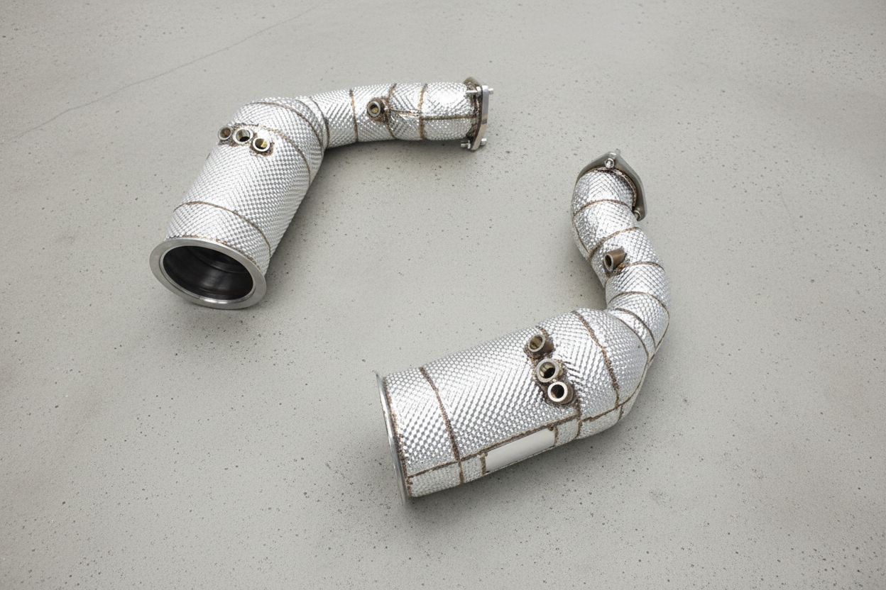 Audi RSQ8 F1 Catted Downpipes
