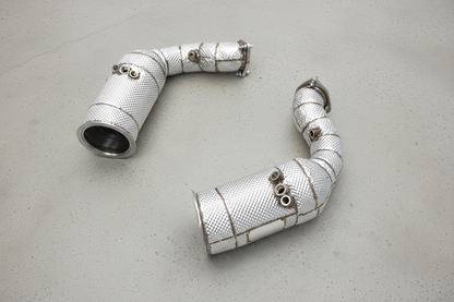 Audi RSQ8 F1 Catted Downpipes