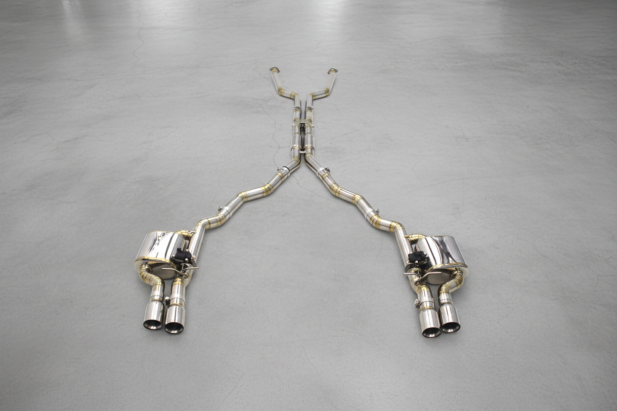 BMW M6 E63/ E63 LCI Titanium Valved Catback Exhaust System