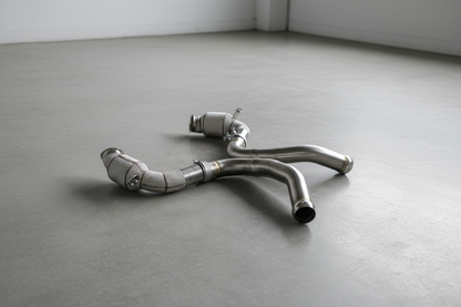 Mercedes E63S AMG W213 Catted Downpipe