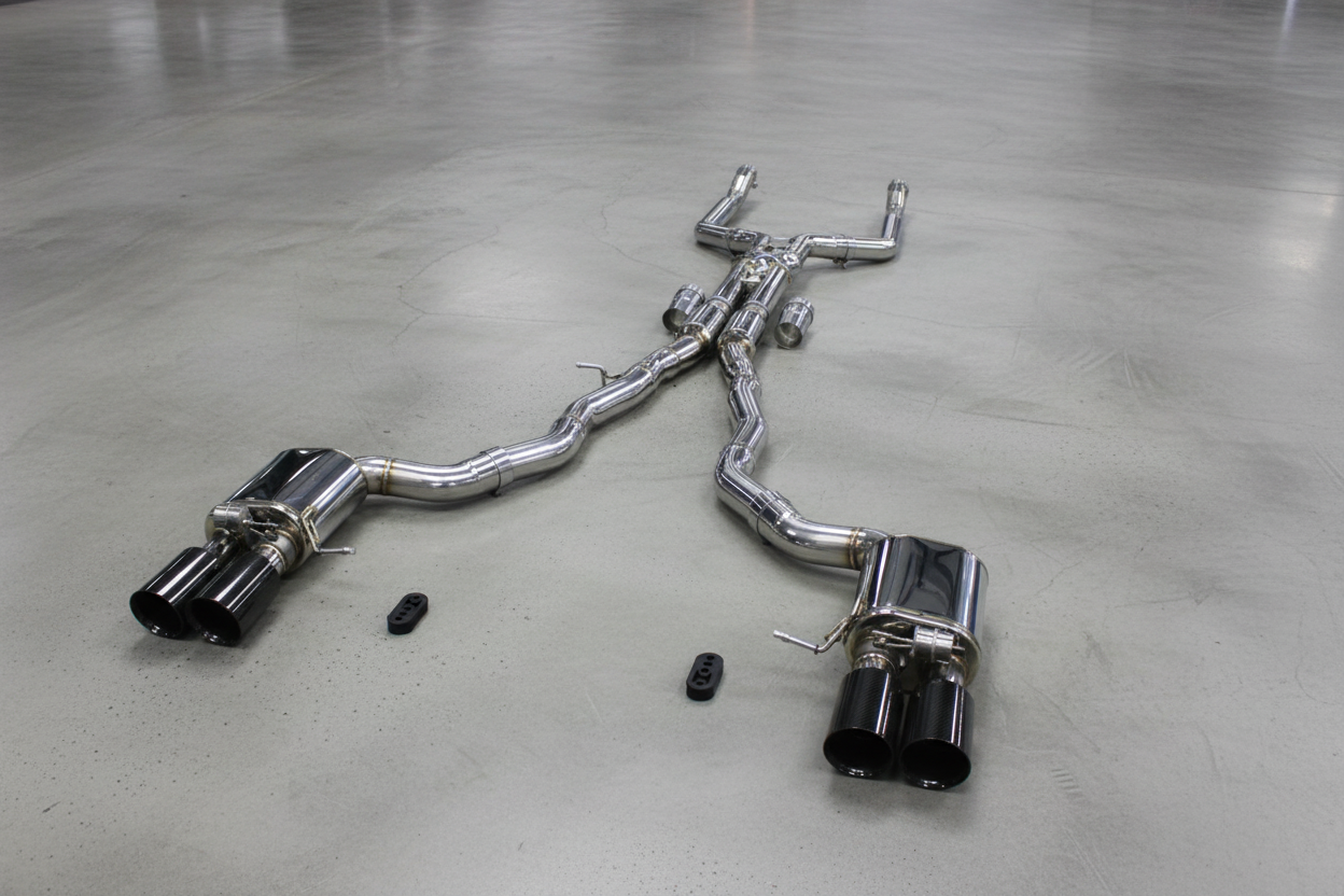 BMW 650i F06/F12/F13 Stainless Steel Valved Catback Exhaust System