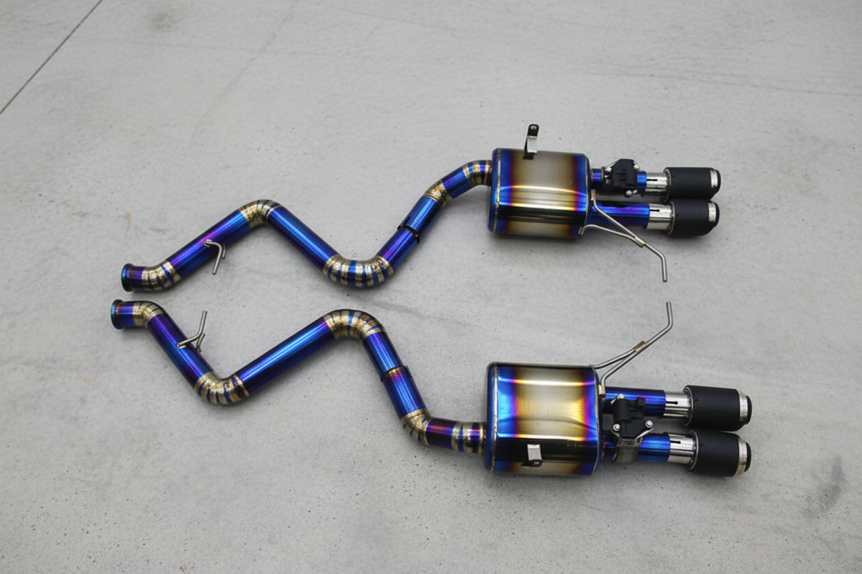 BMW M3 E90/E92/E93 Titanium Valved Axleback Exhaust System
