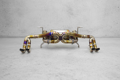 Audi R8 Type 4S Gold/Purple Titanium Valved Catback Exhaust System