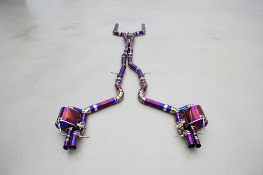 Mercedes E63S AMG W213 Titanium Valved Catback Exhaust