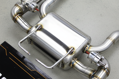 BMW M3 E90/E92/E93 Stainless Steel Valved Catback Exhaust System With Burnt Exhaust Tips