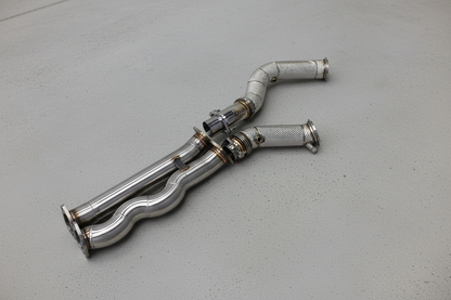 BMW M3/M4 F80/F82 Stainless Steel Valved Full Exhaust System W/ Carbon Fibre Exhaust Tips