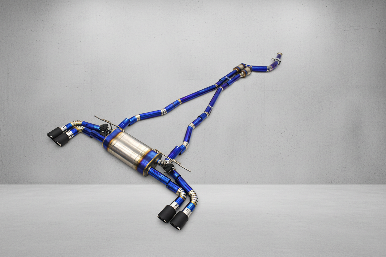 BMW 540i G30/G30 LCI Titanium Valved Catback Exhaust System