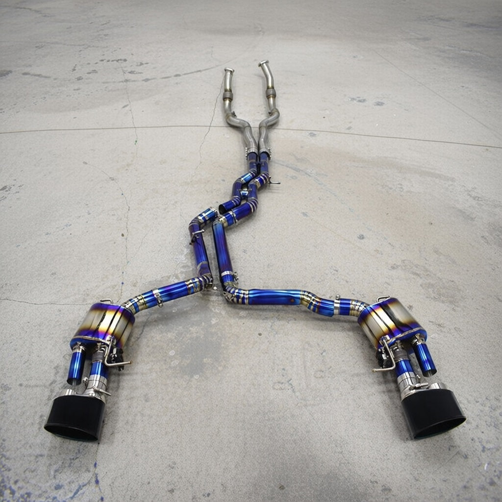 AUDI RS7 C8 TITANIUM VALVED CATBACK EXHAUST SYSTEM