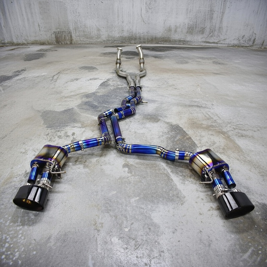 AUDI RS7 C8 TITANIUM VALVED CATBACK EXHAUST SYSTEM