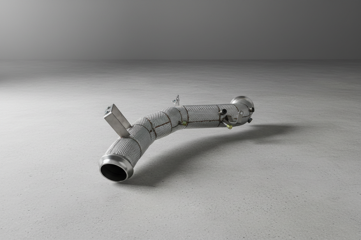 Mercedes C63 SE AMG C206/W206 Catless Downpipe