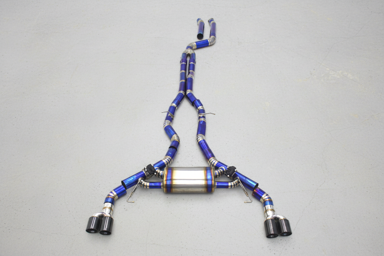 BMW X4M G02/G02 LCI Titanium Valved Catback Exhaust System