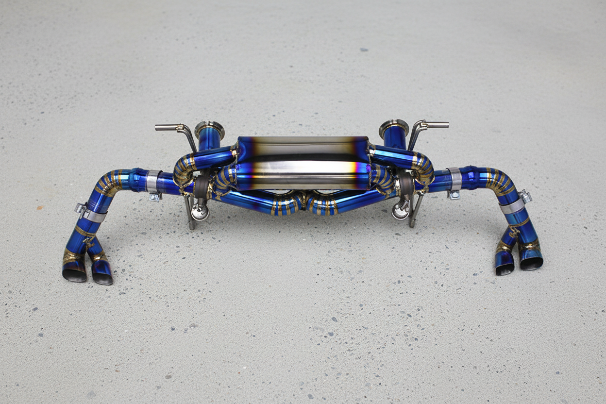 Audi R8 Type 4S Titanium Valved Catback Exhaust System