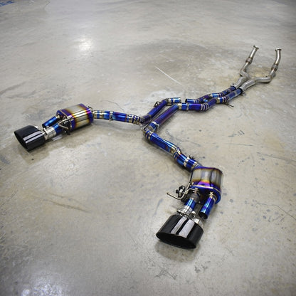 AUDI RS7 C8 TITANIUM VALVED CATBACK EXHAUST SYSTEM