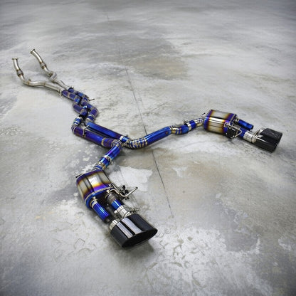 AUDI RS7 C8 TITANIUM VALVED CATBACK EXHAUST SYSTEM