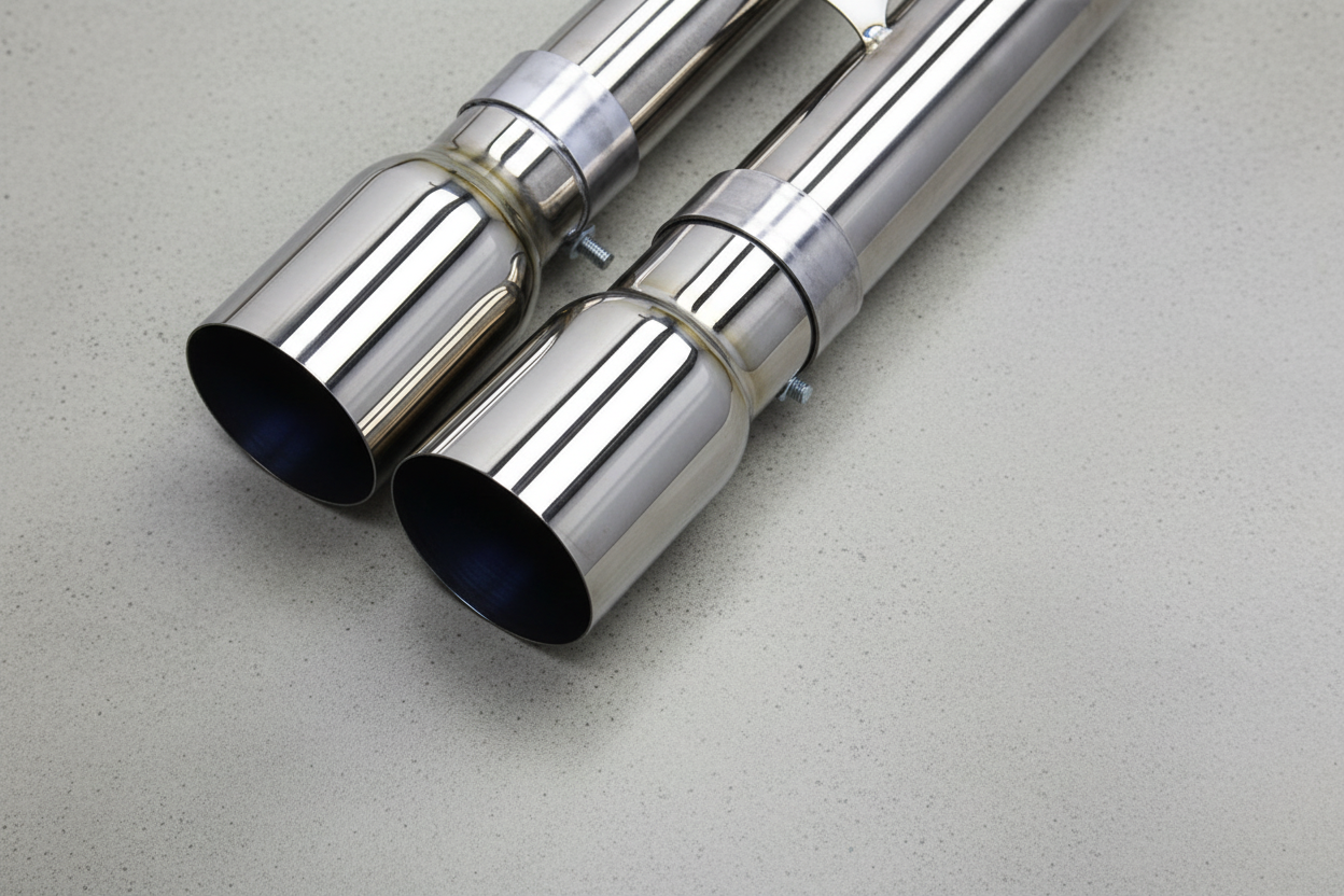 BMW M3/M4 F80/F82 Silver Racing Titanium Catback Exhaust System