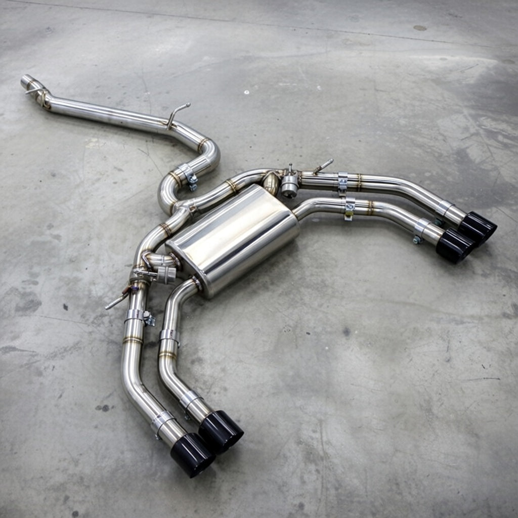 AUDI S3 8V/8Y SEDAN STAINLESS STEEL VALVED EXHAUST SYSTEM