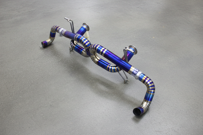Audi R8 Type 4S Racing Titanium Catback Exhaust System