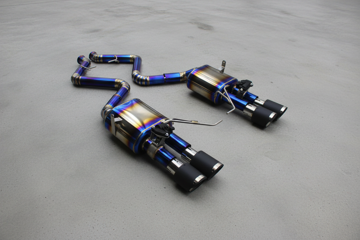 BMW M3 E90/E92/E93 Titanium Valved Axleback Exhaust System