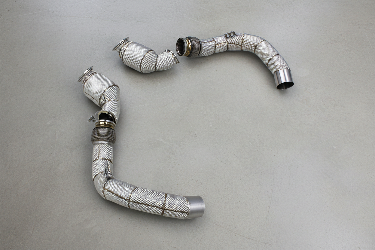 BMW M8 F91/F92/F93 and LCI Catted Downpipe