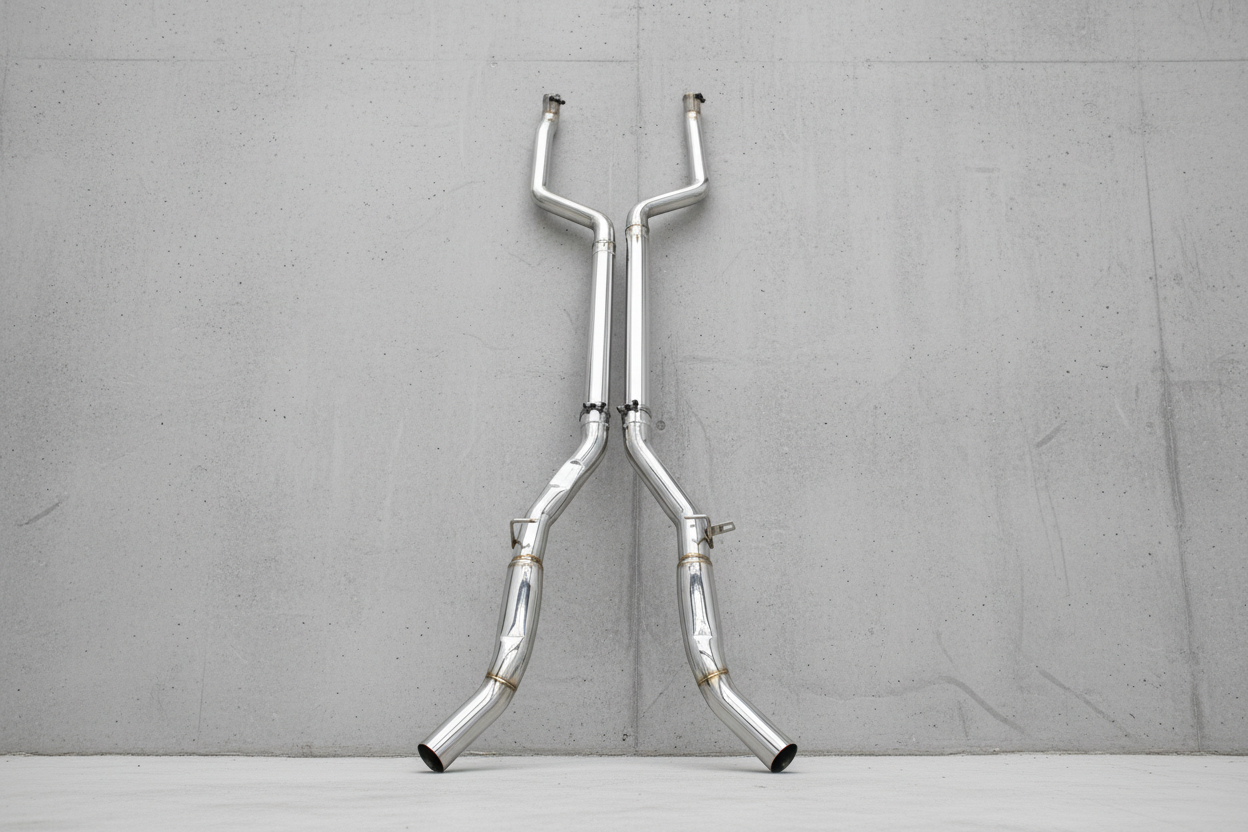 BMW X7 M50i G07/G07 LCI Stainless Steel Midpipes