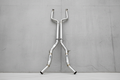 BMW X7 M50i G07/G07 LCI Stainless Steel Midpipes