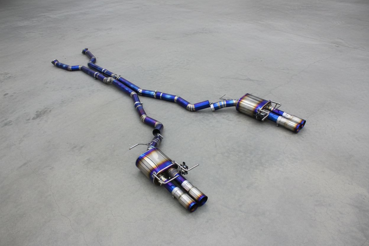 BMW M5 E60 Titanium Valved Catback Exhaust System