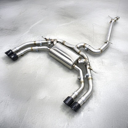 AUDI S3 8V/8Y SEDAN STAINLESS STEEL VALVED EXHAUST SYSTEM