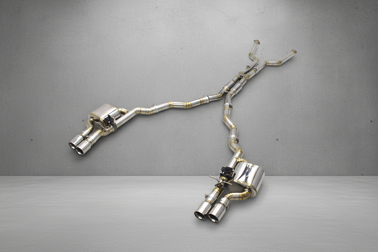 BMW M6 E63/ E63 LCI Titanium Valved Catback Exhaust System
