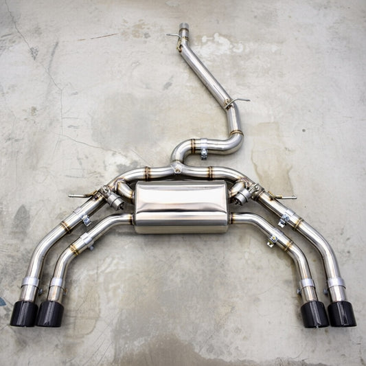 AUDI S3 8V/8Y SEDAN STAINLESS STEEL VALVED EXHAUST SYSTEM