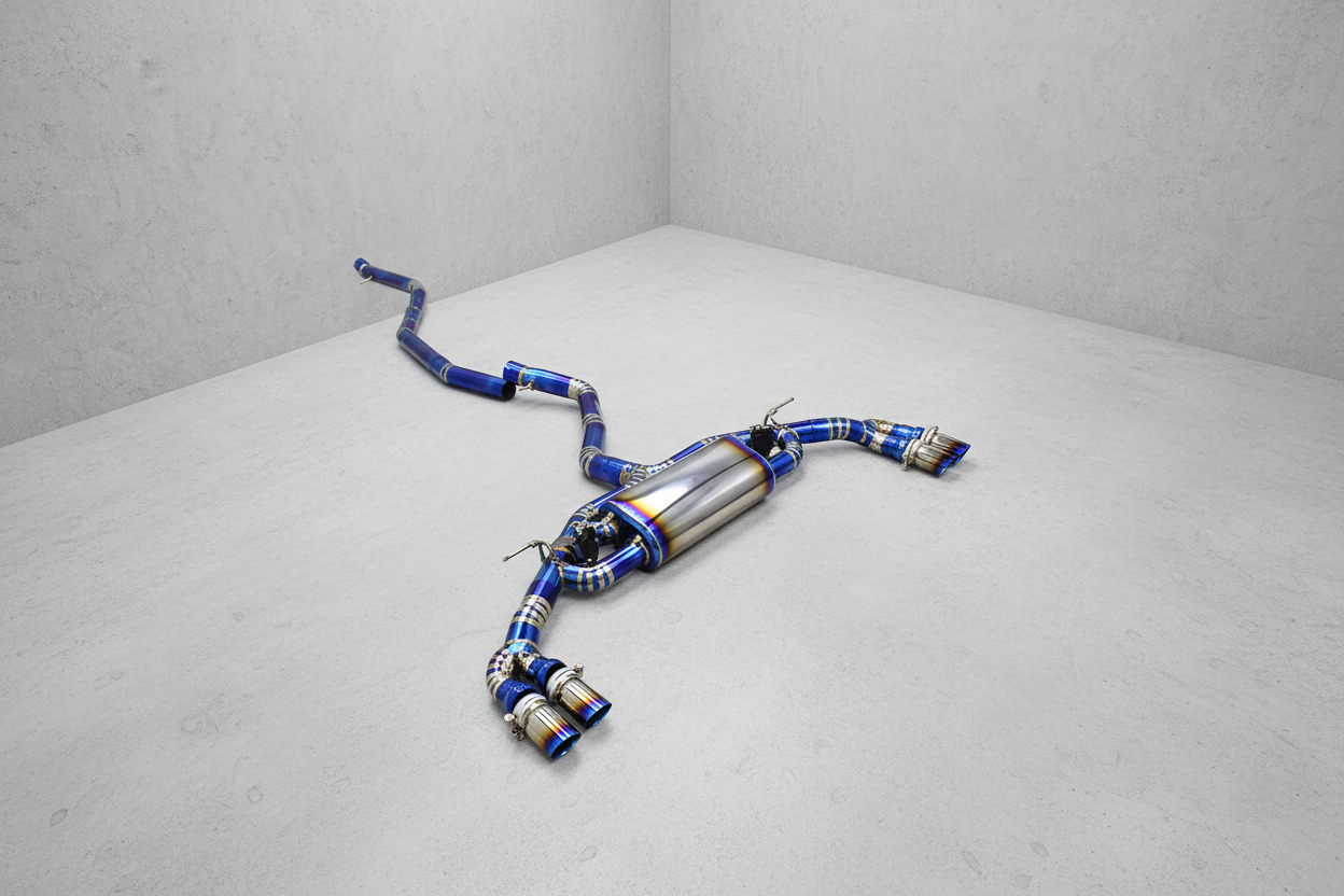 BMW X6 xdrive40i F16/F16 LCI Titanium Valved Catback Exhaust System