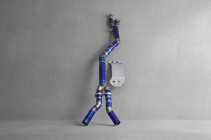 BMW M3/M4 G8X Titanium Midpipe with Extended Brace