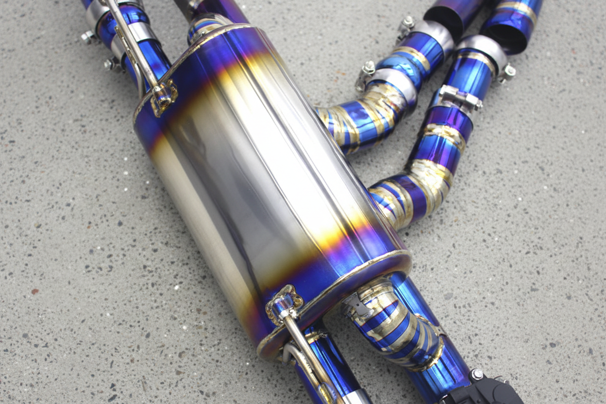 Audi RSQ8 F1 Titanium Valved Catback Exhaust System
