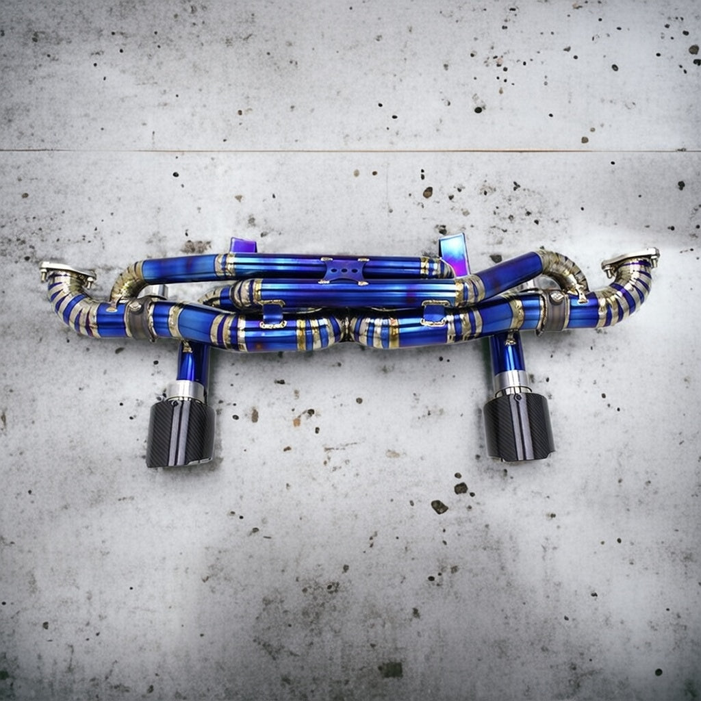 Porsche 718 Cayman GT4RS 982 Valved Titanium Exhaust system