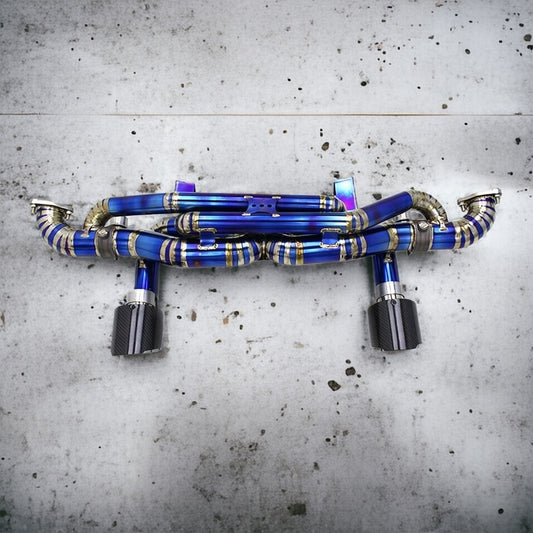 Porsche 718 Cayman GT4RS 982 Valved Titanium Exhaust system