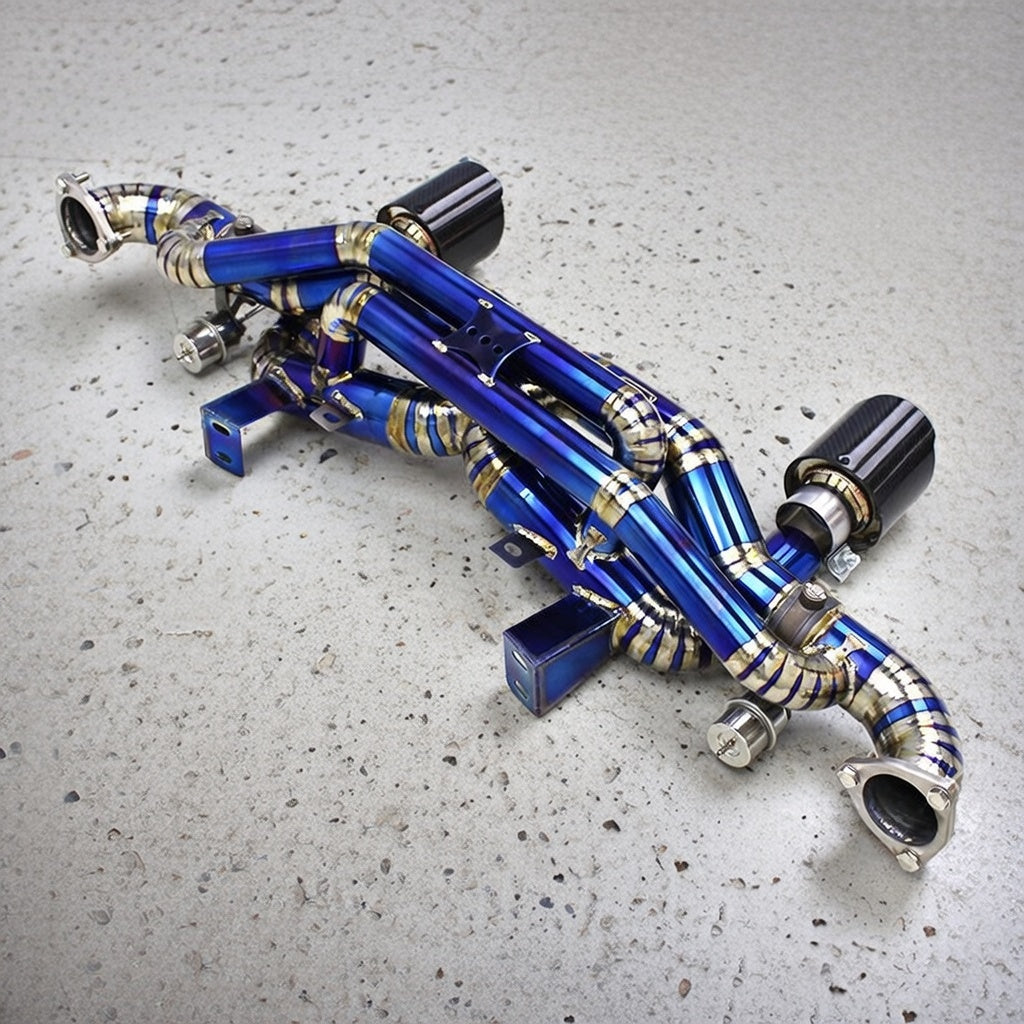 Porsche 718 Cayman GT4RS 982 Valved Titanium Exhaust system