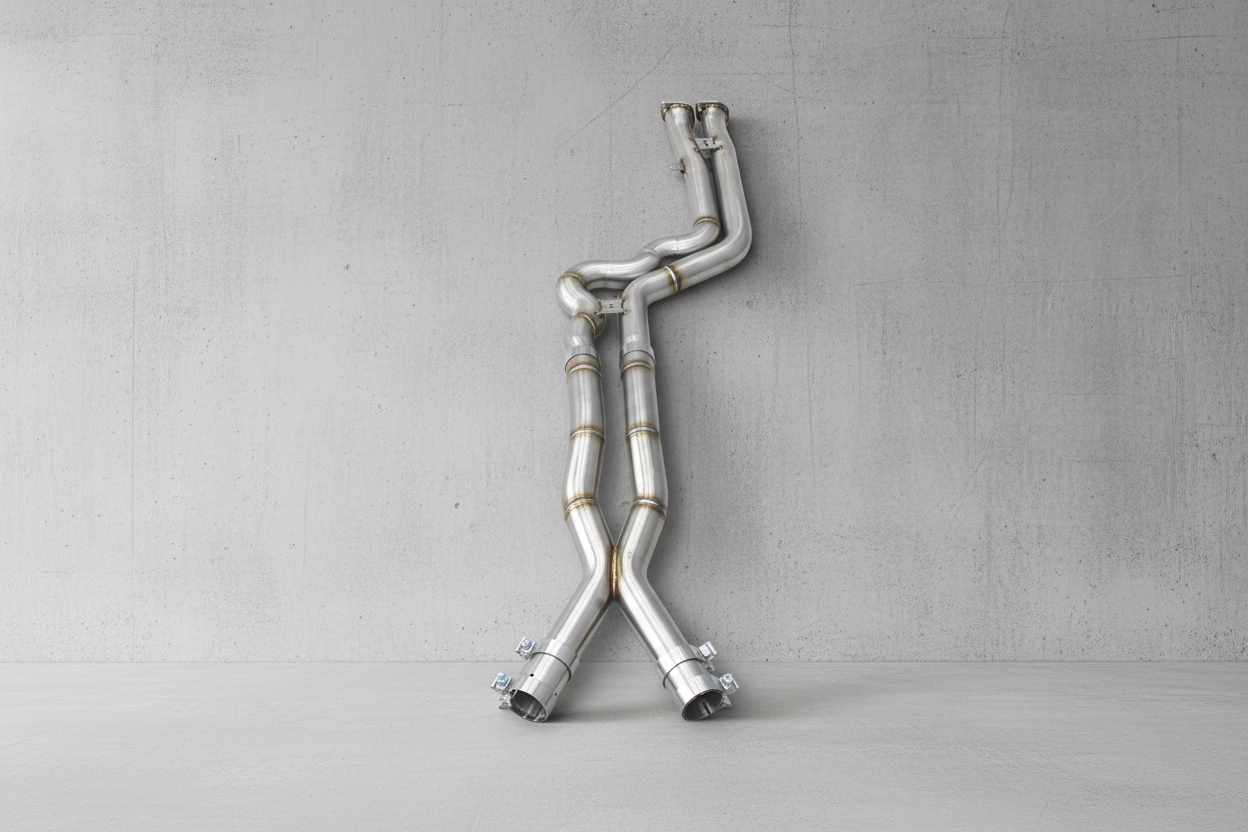 BMW X3M G01/G01 LCI Mid Pipe