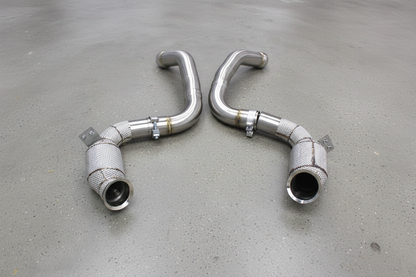 Mercedes E63S AMG W213 Catted Downpipe