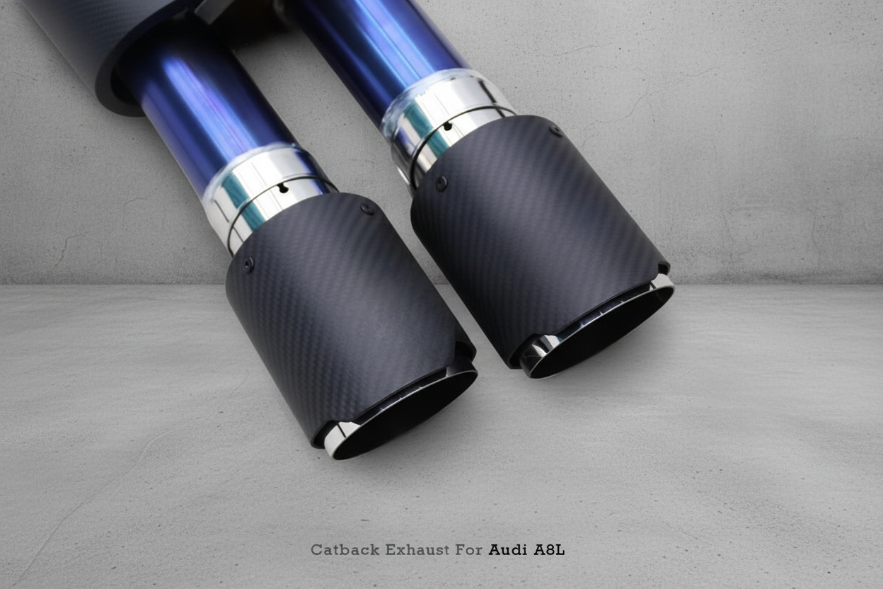 Audi A8L D4 Titanium Valved Catback Exhaust System