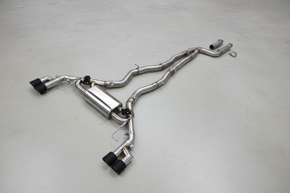 BMW X3 M40i G01/G01 LCI Stainless Steel Valved Catback Exhaust System Matt Tips