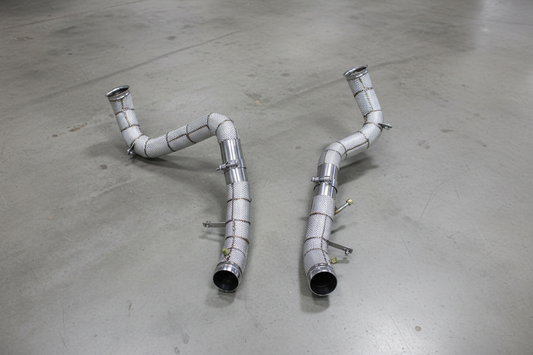 Mercedes E63S AMG W213 Catless Downpipe