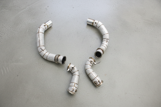 BMW X6M G06 Catless Downpipes