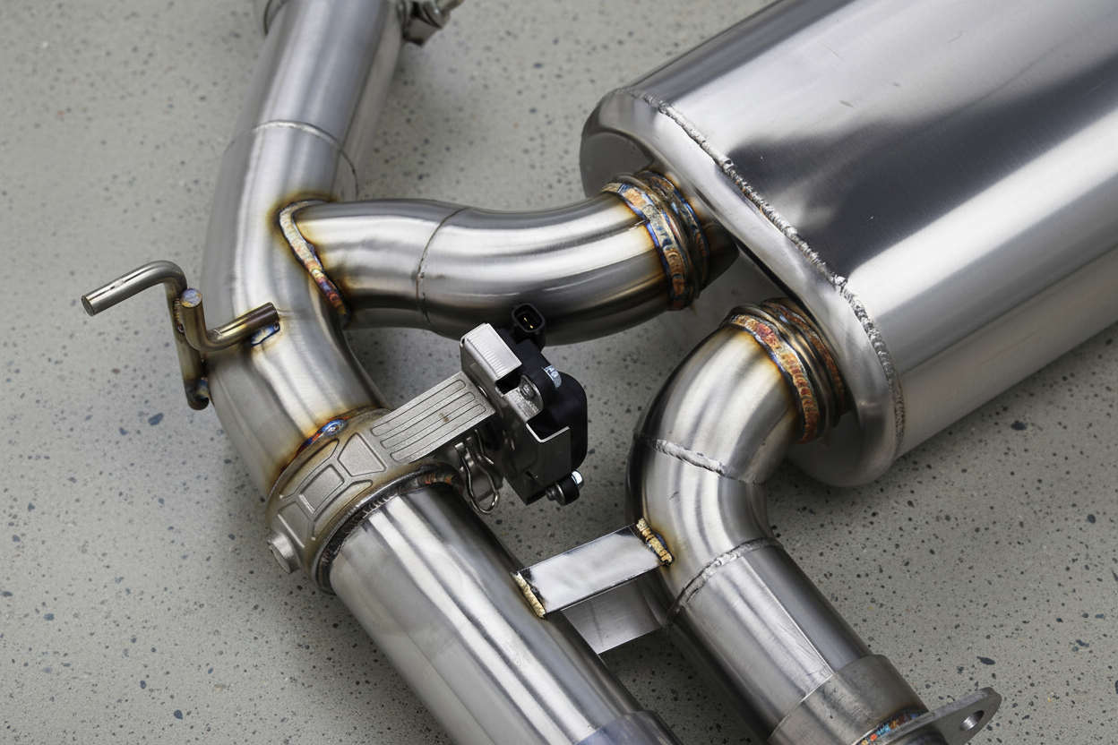 BMW M3/M4 F80/F82 Stainless Steel Valved Full Exhaust System W/ Carbon Fibre Exhaust Tips