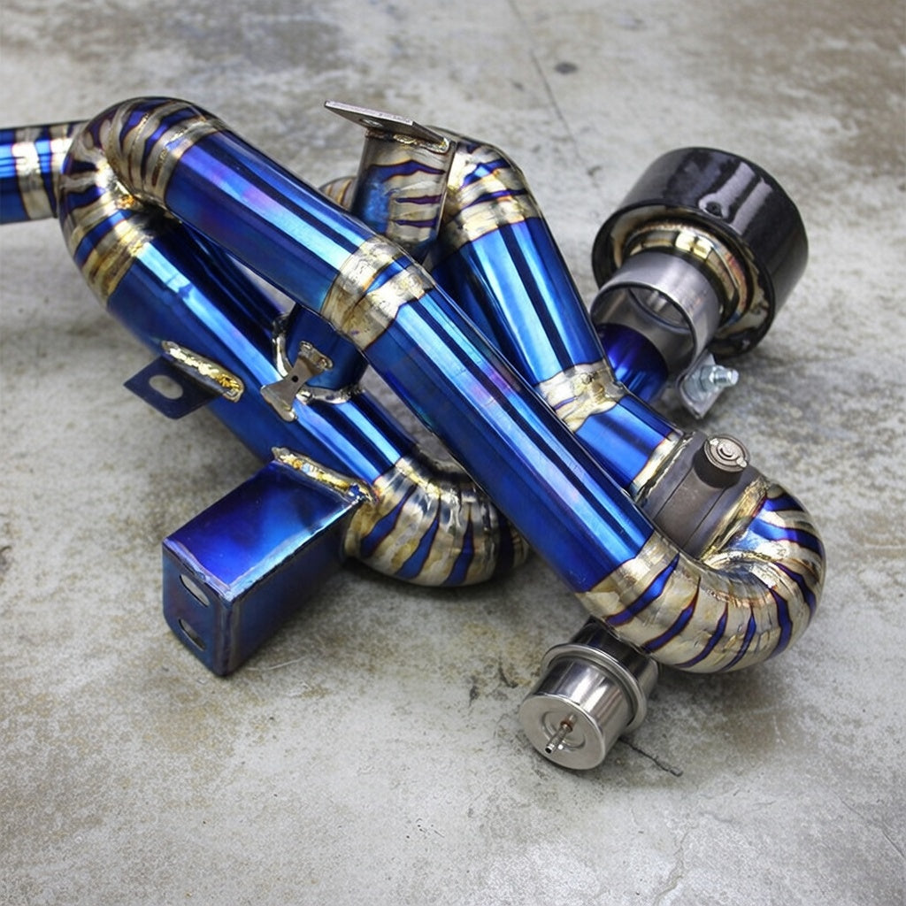Porsche 718 Cayman GT4RS 982 Valved Titanium Exhaust system