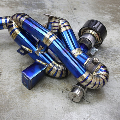 Porsche 718 Cayman GT4RS 982 Valved Titanium Exhaust system