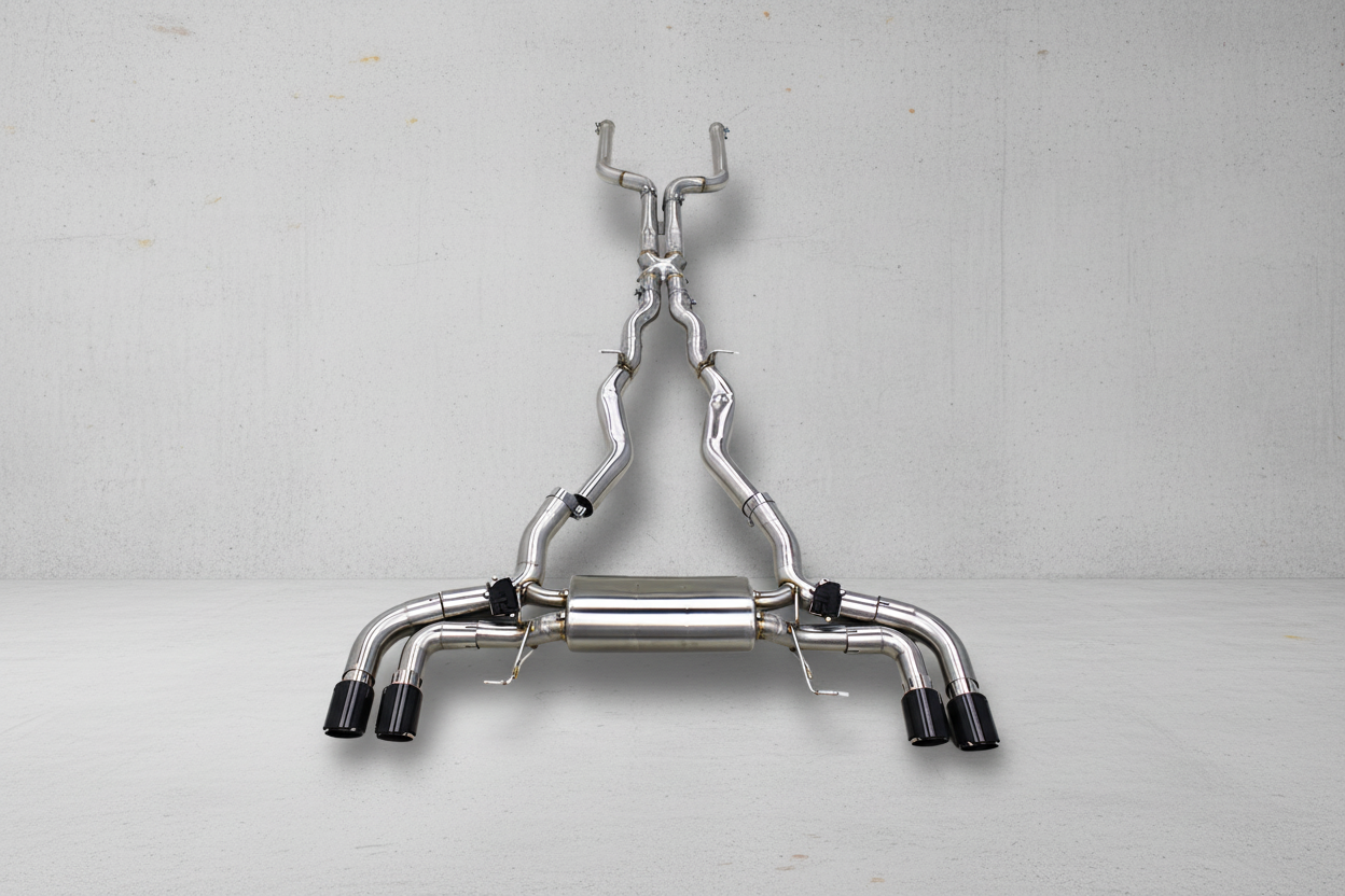 BMW M8 F91,F92,F93 and LCI Stainless Steel Valved Catback Exhaust System