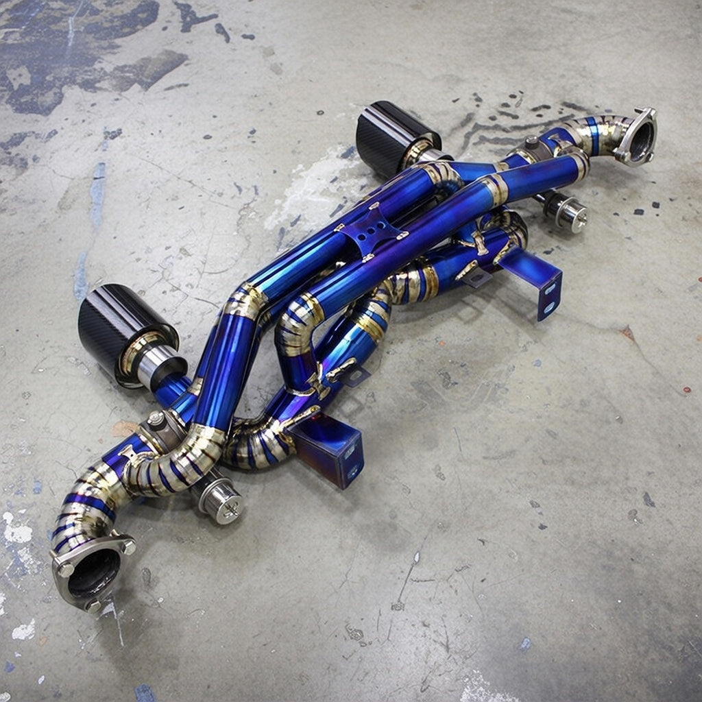 Porsche 718 Cayman GT4RS 982 Valved Titanium Exhaust system