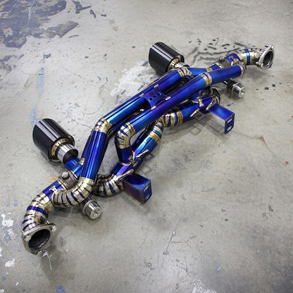 Porsche 718 Cayman GT4RS 982 Valved Titanium Exhaust system